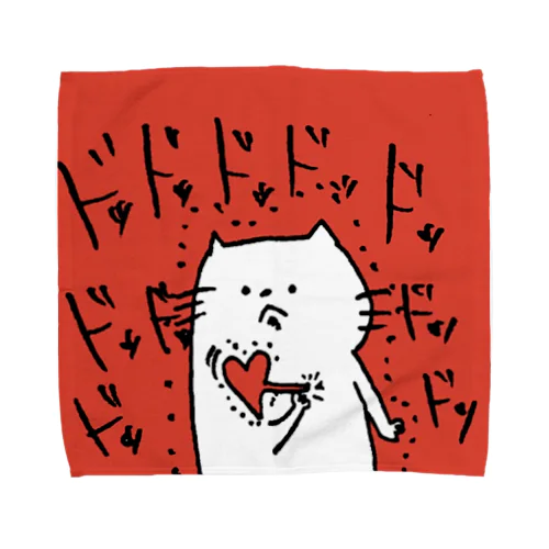 ドッドッドッﾄﾞｯｷﾝﾄﾞｯｷﾝﾈｺﾁｬﾝ Towel Handkerchief