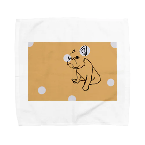 Orange buhi Towel Handkerchief