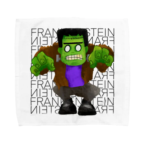 Halloween Frankenstein Liam Fitzpatrick  Towel Handkerchief