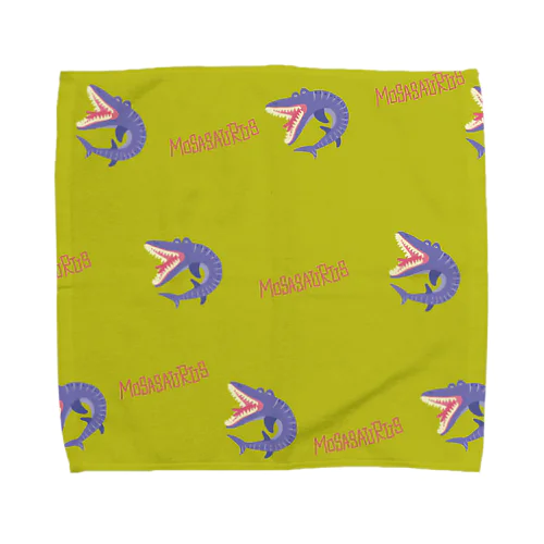 海の王モササウルス Towel Handkerchief