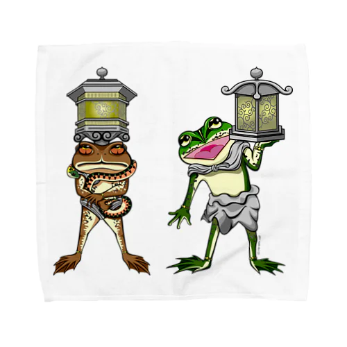 龍燈鬼・天燈鬼コンビタオル（Lサイズ限定） Towel Handkerchief