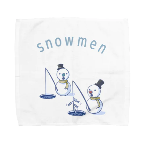 snowmen Towel Handkerchief