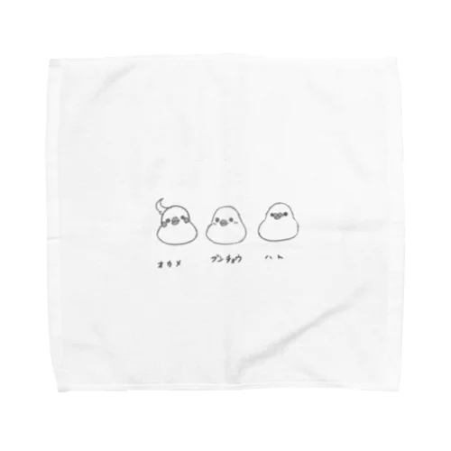 小鳥シスターず Towel Handkerchief