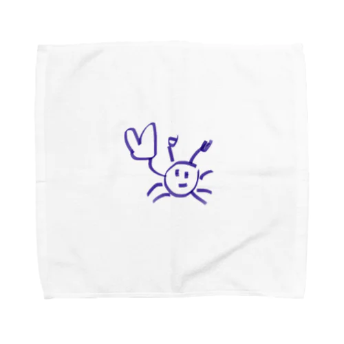 interestingなカニくん Towel Handkerchief