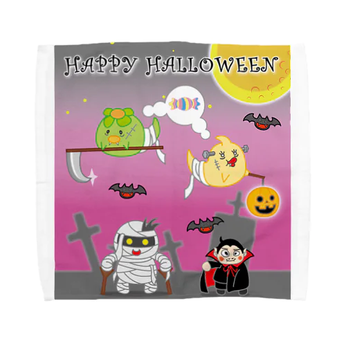 Happy Halloween大集合 Towel Handkerchief