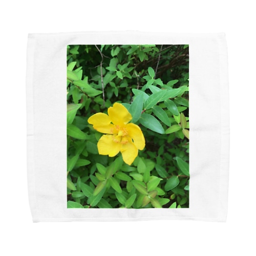 きいろいはな Towel Handkerchief