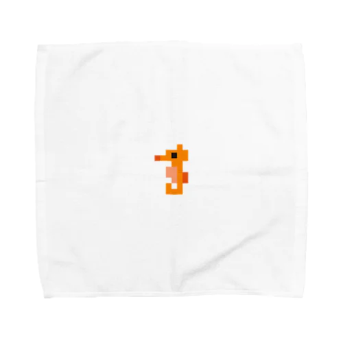 粗ドット絵・タツノオトシゴくん Towel Handkerchief