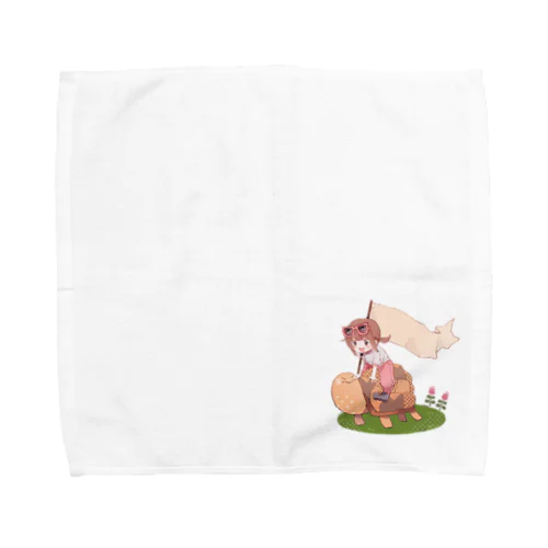 ギリ太×カメまる子 Towel Handkerchief