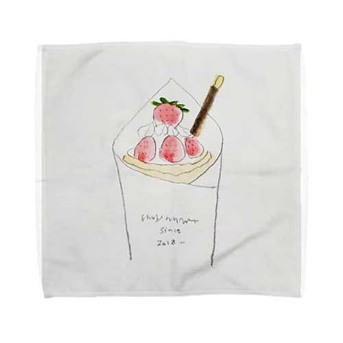 クレープ Towel Handkerchief