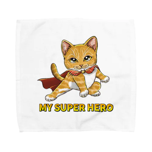 MY SUPER HERO Towel Handkerchief