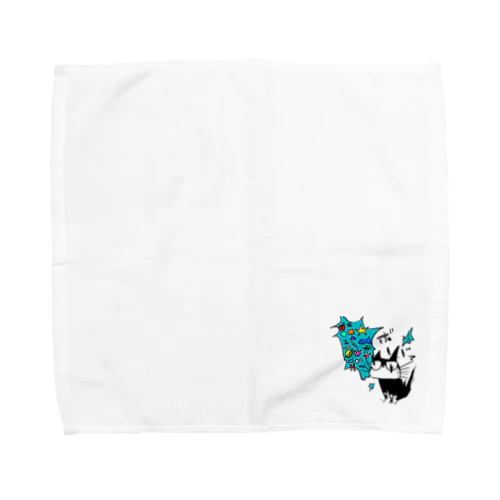 ボバァ びっくりばこver Towel Handkerchief