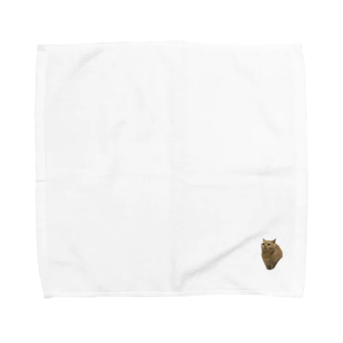 ふんばるロコにゃん Towel Handkerchief