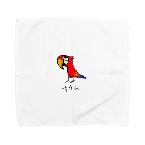 鳥ちゃんシリーズ☆オウムさん Towel Handkerchief