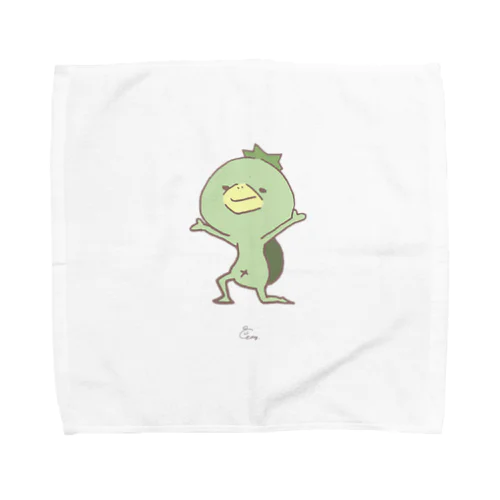 カッパ「いぇーい！」 Towel Handkerchief