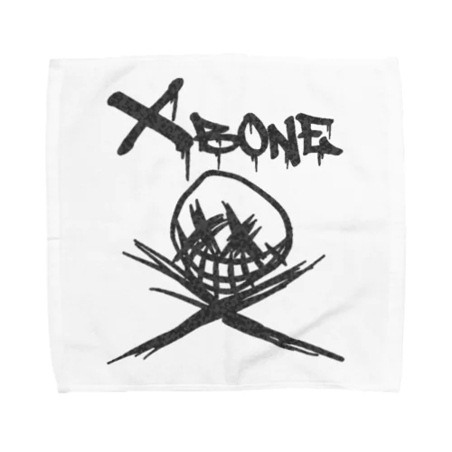 RAKUGAKIXBONE BLKCAM Towel Handkerchief