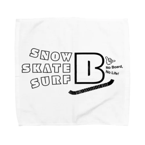 SNOW_SKATE_SURF BOARDER（スノー・スケート・サーフ ボーダー） タオルハンカチ