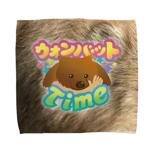 ウォンバットTime タオルハンカチ