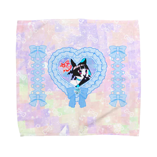 ふりふりりぼん（グニエフちゃん） Towel Handkerchief