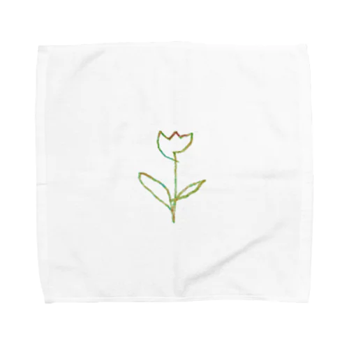 虹色 Tulip Towel Handkerchief