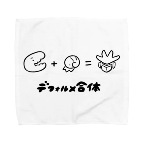 ゆるふわティラモナイト（黒線） Towel Handkerchief