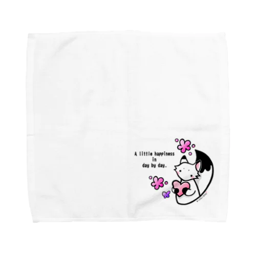 すってんころりん*キツネちゃん Towel Handkerchief