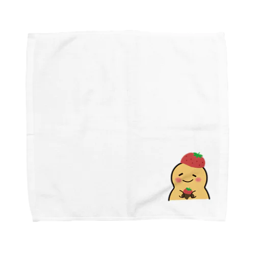 いちごのポーちゃん Towel Handkerchief