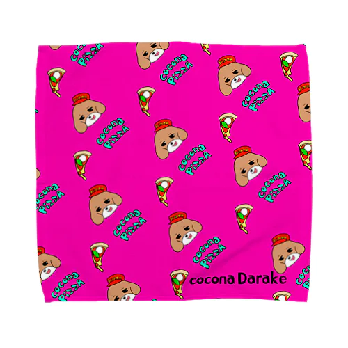 cocona pizza タオル Towel Handkerchief