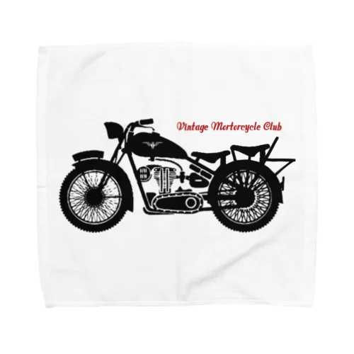 VINTAGE MOTORCYCLE CLUB Towel Handkerchief