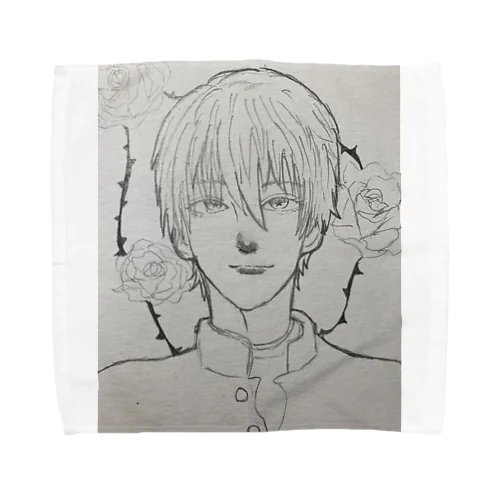 高嶺の花の男の子 Towel Handkerchief