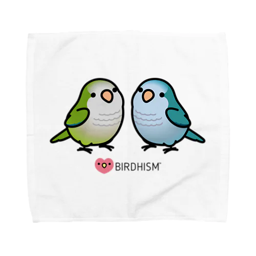 Chubby Bird 仲良しオキナインコ Towel Handkerchief