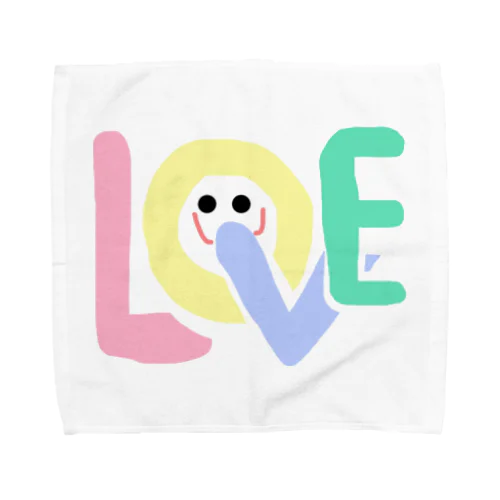 らくがきLOVE Towel Handkerchief