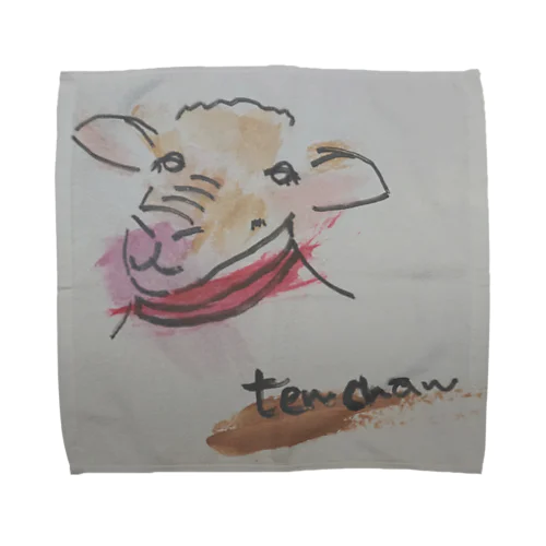 羊のテンちゃん Towel Handkerchief