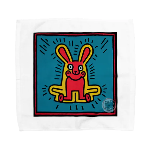 カラフルな生き物シリーズ Towel Handkerchief