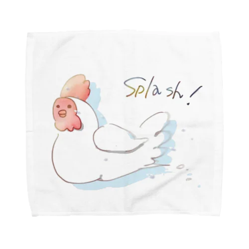 スプラッシュSUMMERチキン Towel Handkerchief