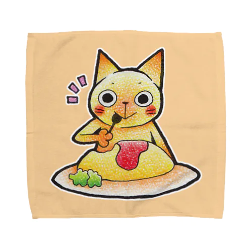 オムライス猫 Towel Handkerchief