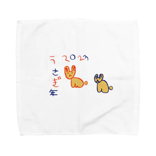 2023うさぎ Towel Handkerchief