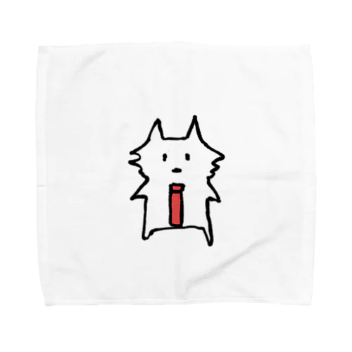 サコツネコ（文字なし） Towel Handkerchief