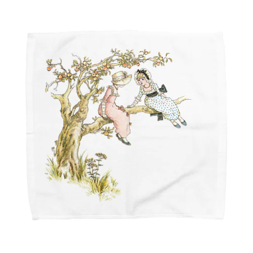 ケイト・グリーナウェイ "In a apple tree" Towel Handkerchief