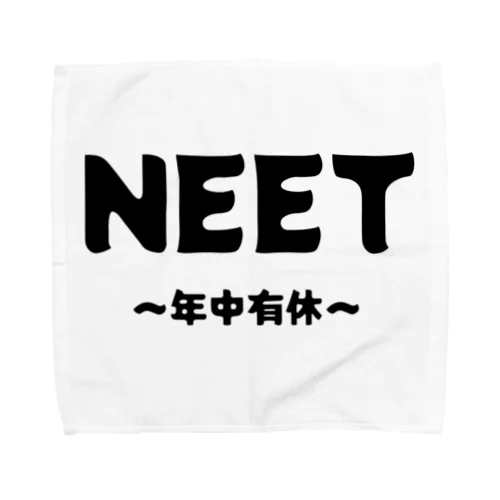 NEET　~年中有休~ タオルハンカチ