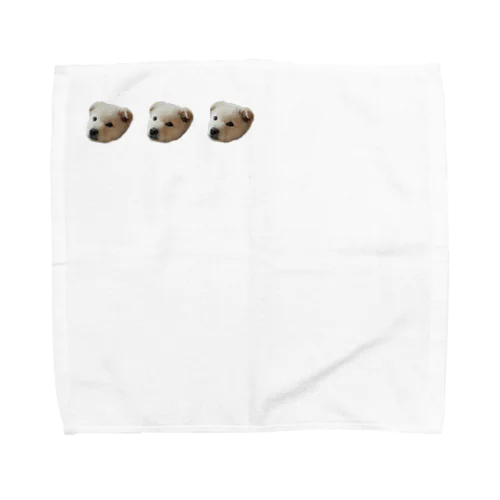 いぬ 3連 Towel Handkerchief