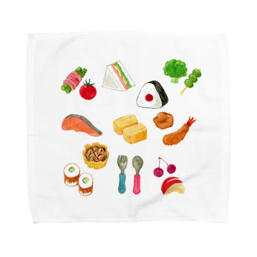 おべんとうのおかず Towel Handkerchief