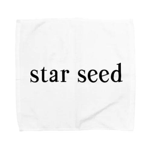 シンプル　star seed デザイン Towel Handkerchief