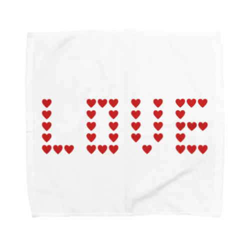 ドット絵LOVE Towel Handkerchief