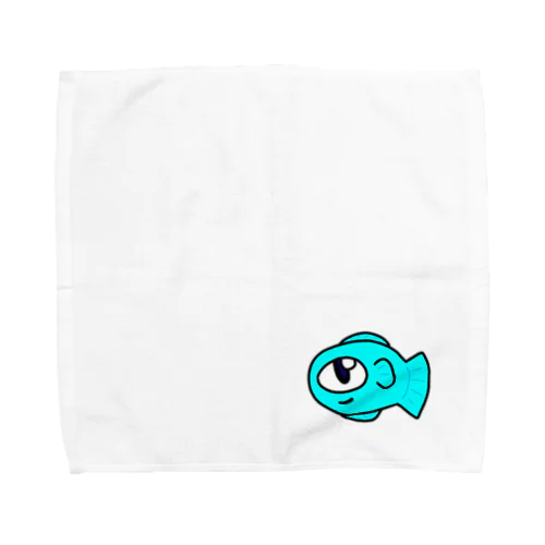 単眼さかな Towel Handkerchief