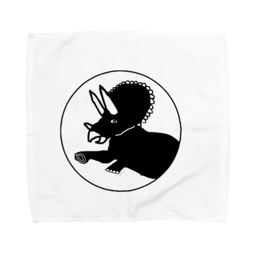 モノクロトリケラ Towel Handkerchief