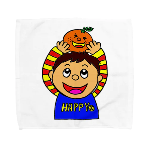 HAPPY BOY Towel Handkerchief