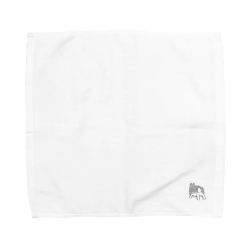 走り去るおしり Towel Handkerchief