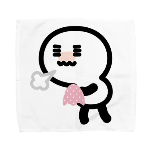 でべちゃん おててふきふき Towel Handkerchief