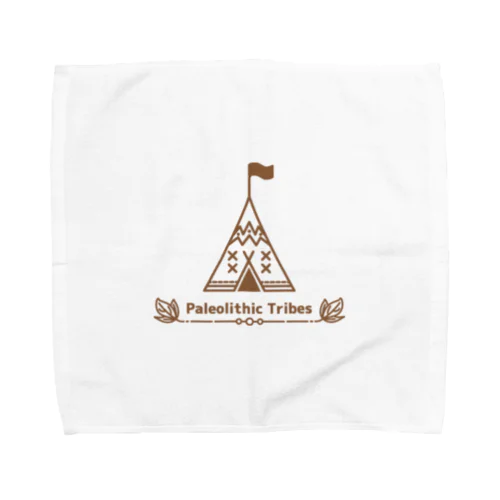 Paleolithic Camping Tent (Original Color) Towel Handkerchief