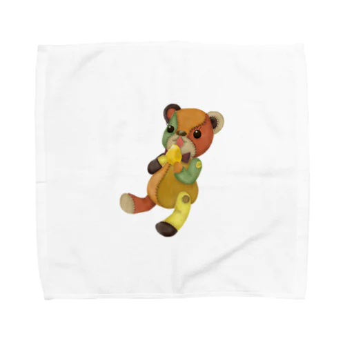 ぬいぐるみクマちゃん Towel Handkerchief